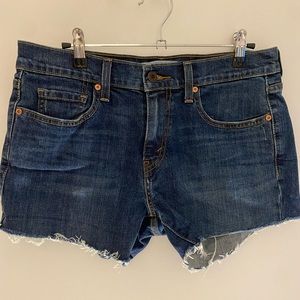 Levi’s 515 Jean cut off shorts